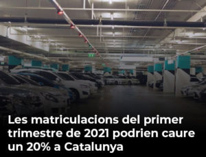 Read more about the article Les matriculacions del primer trimestre de 2021 podrien caure un 20% a Catalunya