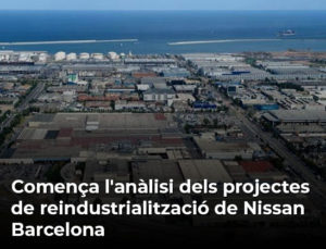 Read more about the article Comença l’anàlisi dels projectes de reindustrialització de Nissan Barcelona
