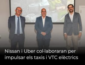 Read more about the article Nissan i Uber col·laboraran per impulsar els taxis i VTC elèctrics