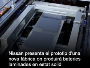 Read more about the article Nissan presenta el prototip d’una nova fàbrica on produirà bateries laminades en estat sòlid