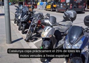 Read more about the article Catalunya copa el 23% de totes les motos venudes a l’estat espanyol