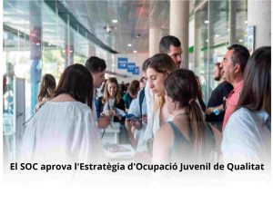 Read more about the article El SOC aprova l’Estratègia d’Ocupació Juvenil de Qualitat