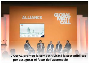 Read more about the article L’ANFAC promou la competitivitat i la sostenibilitat per assegurar el futur de l’automoció