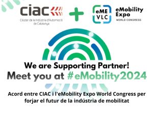 Read more about the article Acord entre CIAC i l’eMobility Expo World Congress per forjar el futur de la indústria de mobilitat