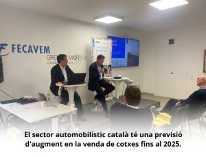 Read more about the article El sector automobilístic català té una previsió d’augment en la venda de cotxes fins al 2025